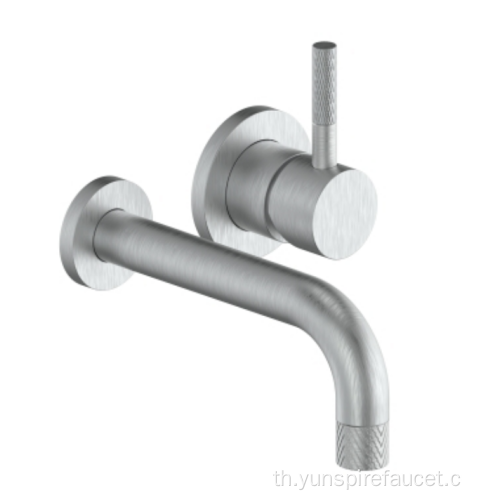 Wall Mount Basin Faucet แปรงนิกเกิล